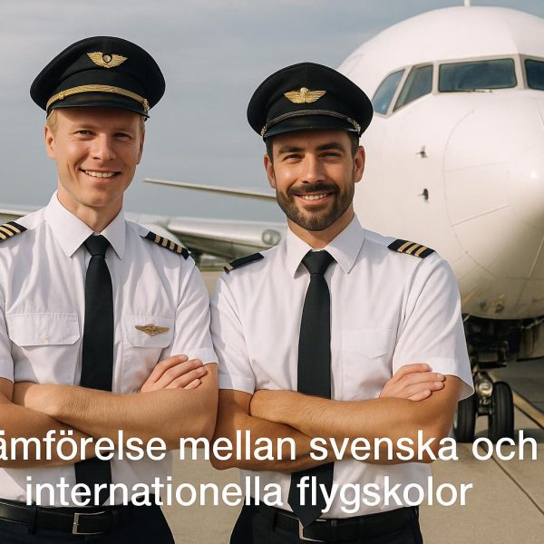 Jämförelse mellan svenska och internationella flygskolor
