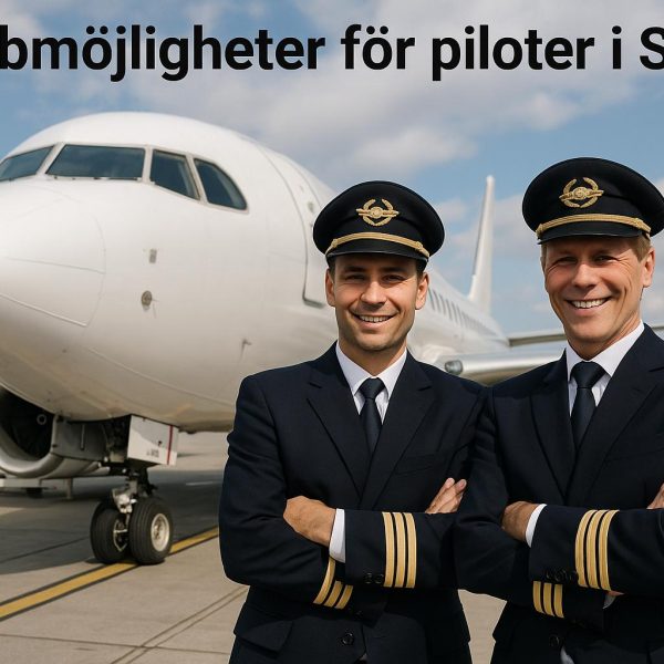 Jobbmöjligheter för piloter i Sverige