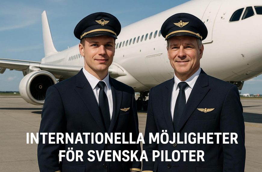 Internationella möjligheter för svenska piloter