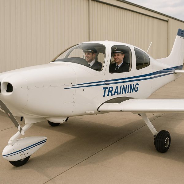 Flygplansmodeller som används i pilotutbildning