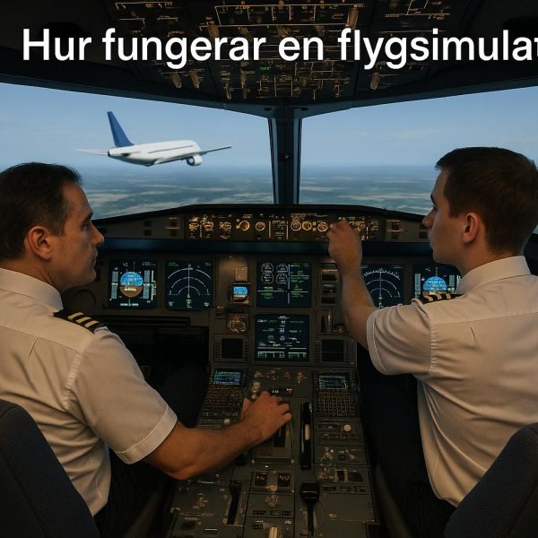 Hur fungerar en flygsimulator?