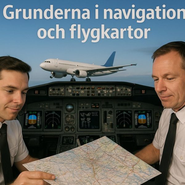 Grunderna i navigation och flygkartor
