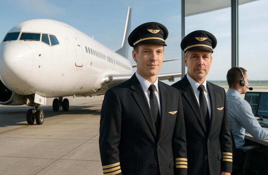 Rollerna hos flygtrafikledare och piloter