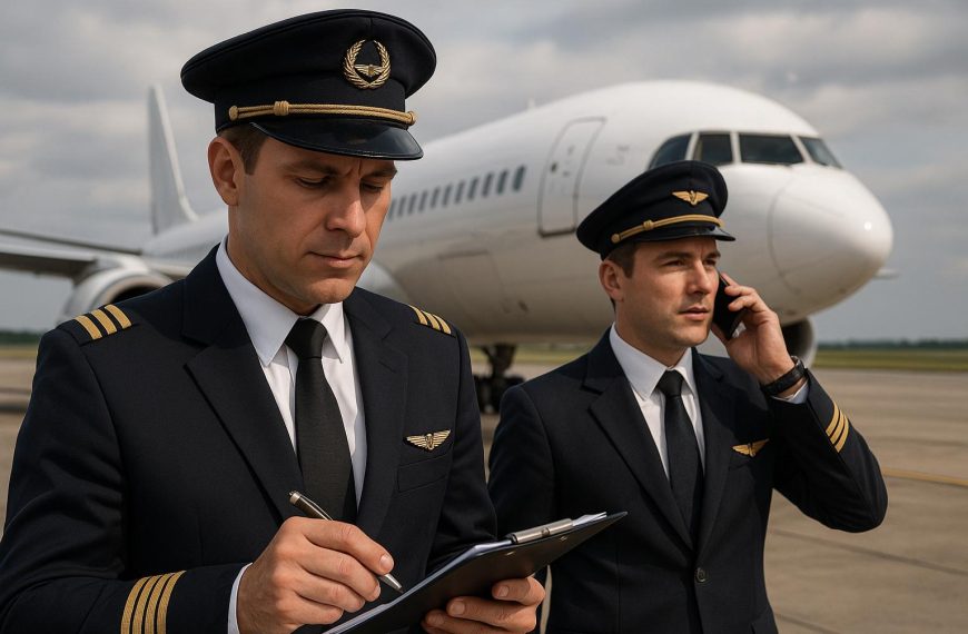 Hur piloter förbereder sig för långa flygningar