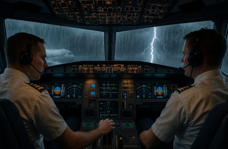 Hur det är att flyga i extrema väderförhållanden